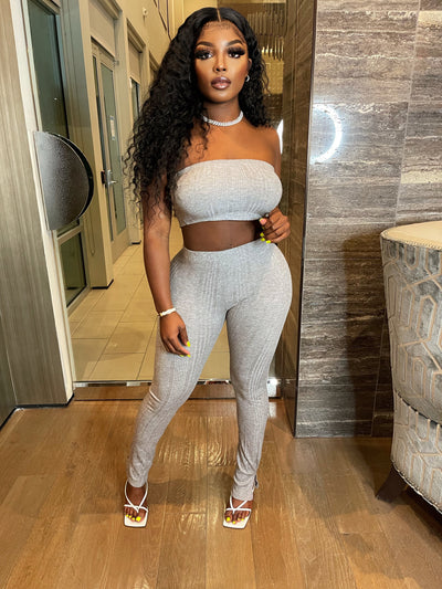 WHO I WANT PANT SET