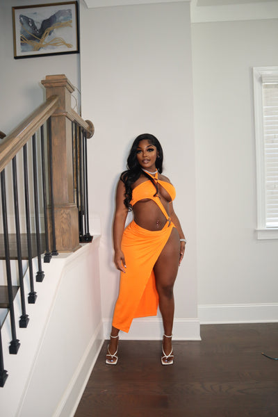 SO HOT 2 PIECE SKIRT SET
