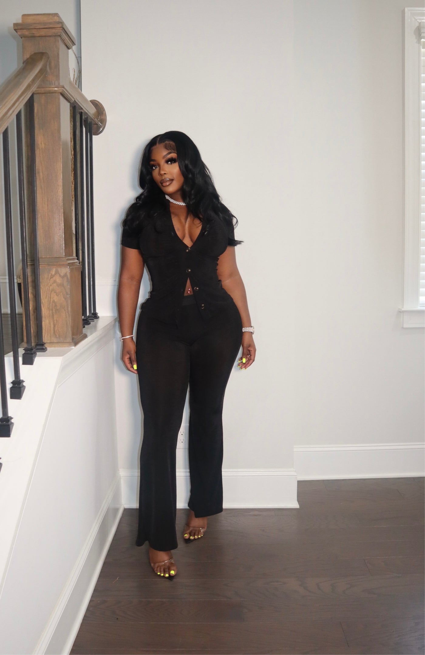 MIXED FEELINGS SLINKY PANT SET