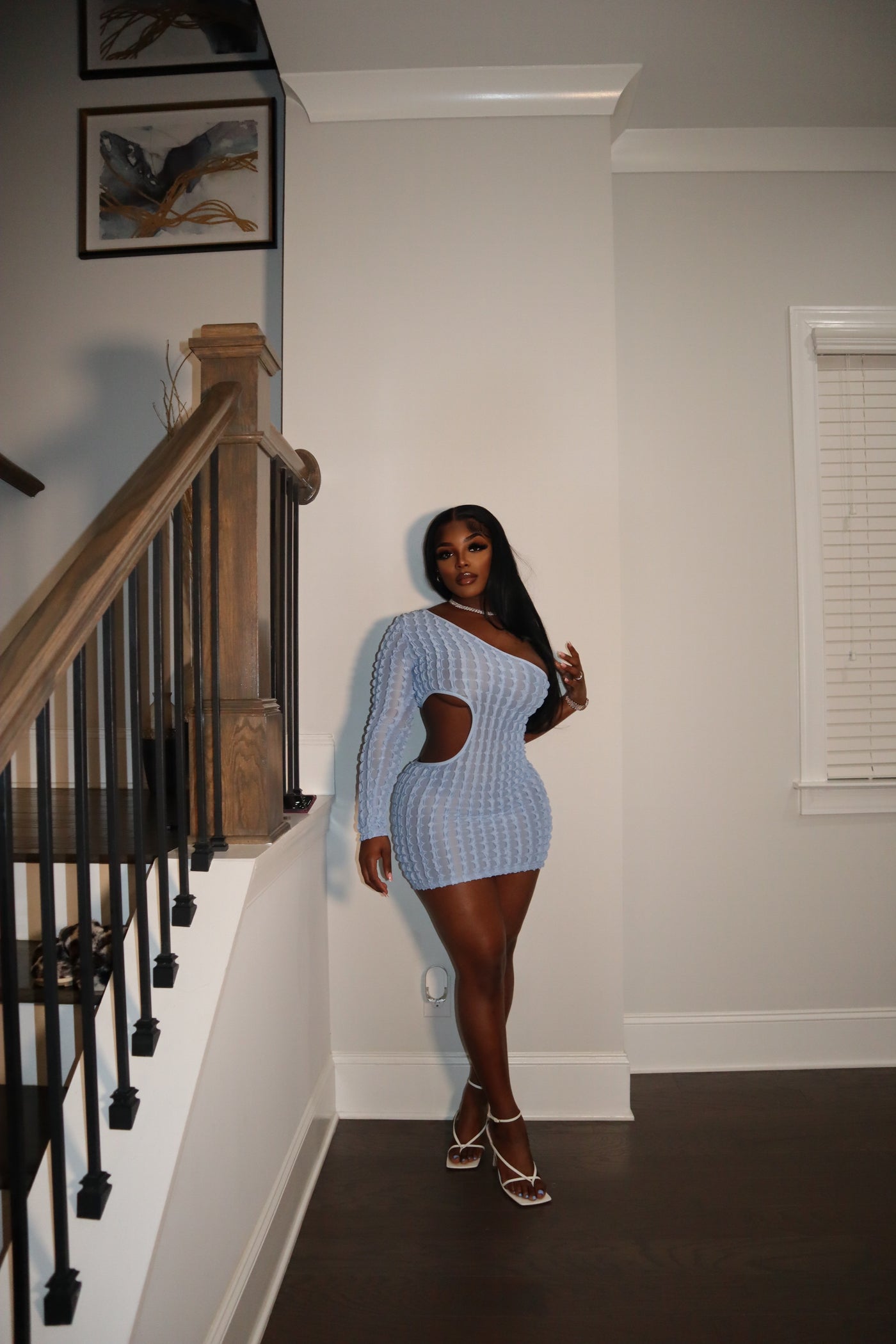OPEN SIDED DRESS