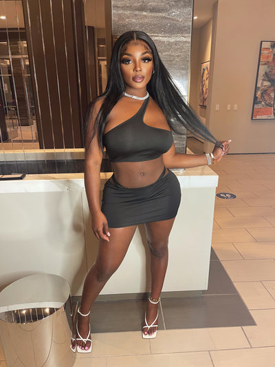 LATE ARRIVAL SKIRT SET