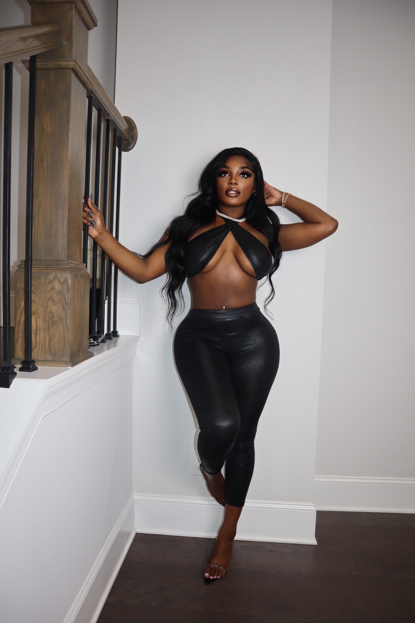 CRISS CROSS TWO PIECE SET