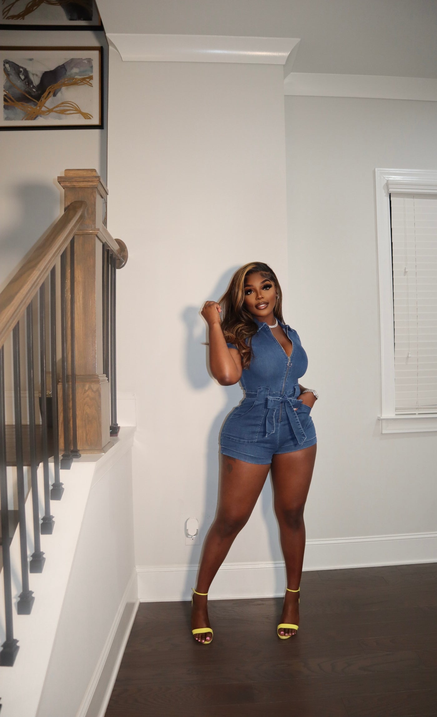 Sexy jean jumper deals