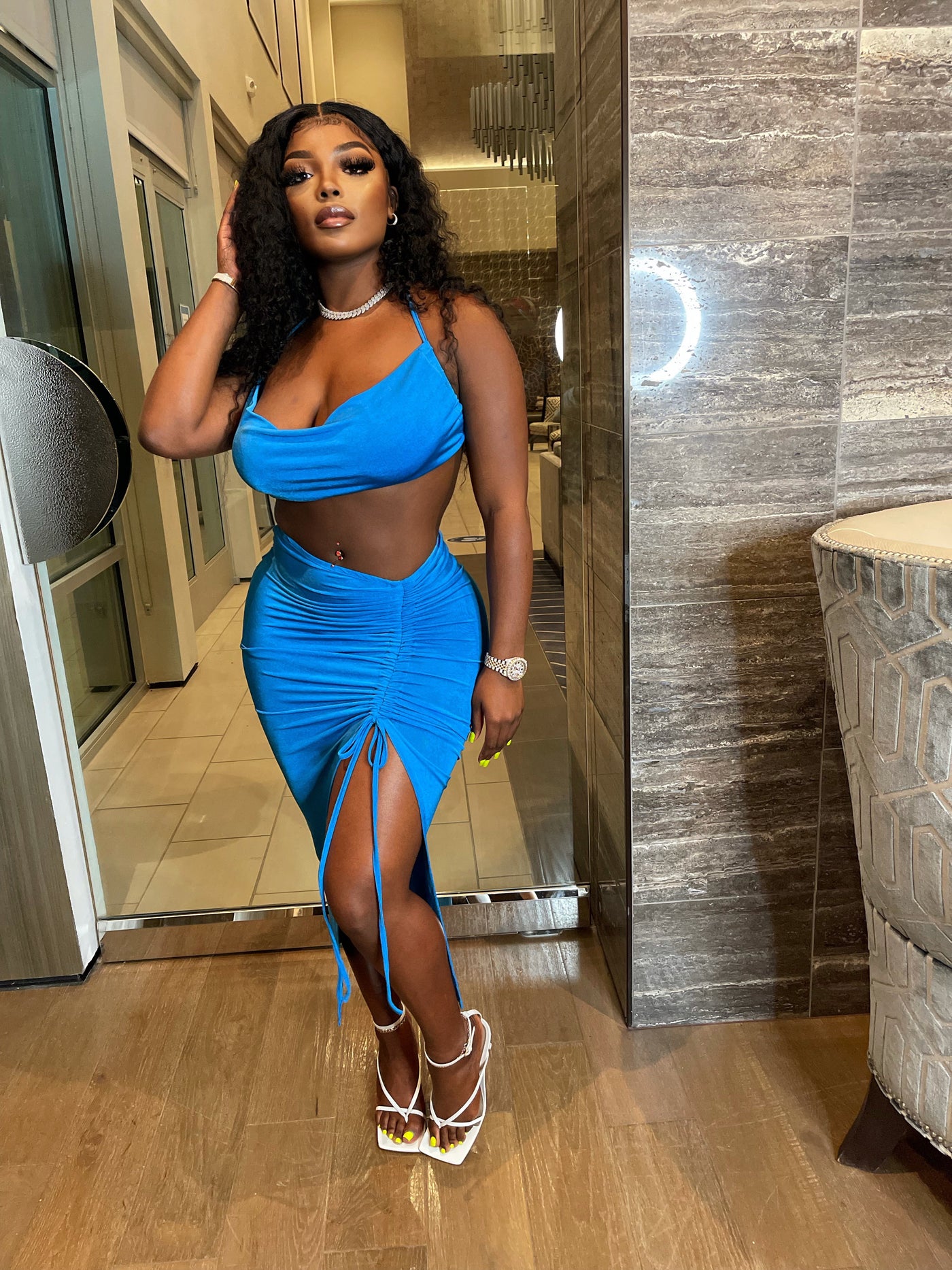TRY YOUR LUCK SKIRT SET