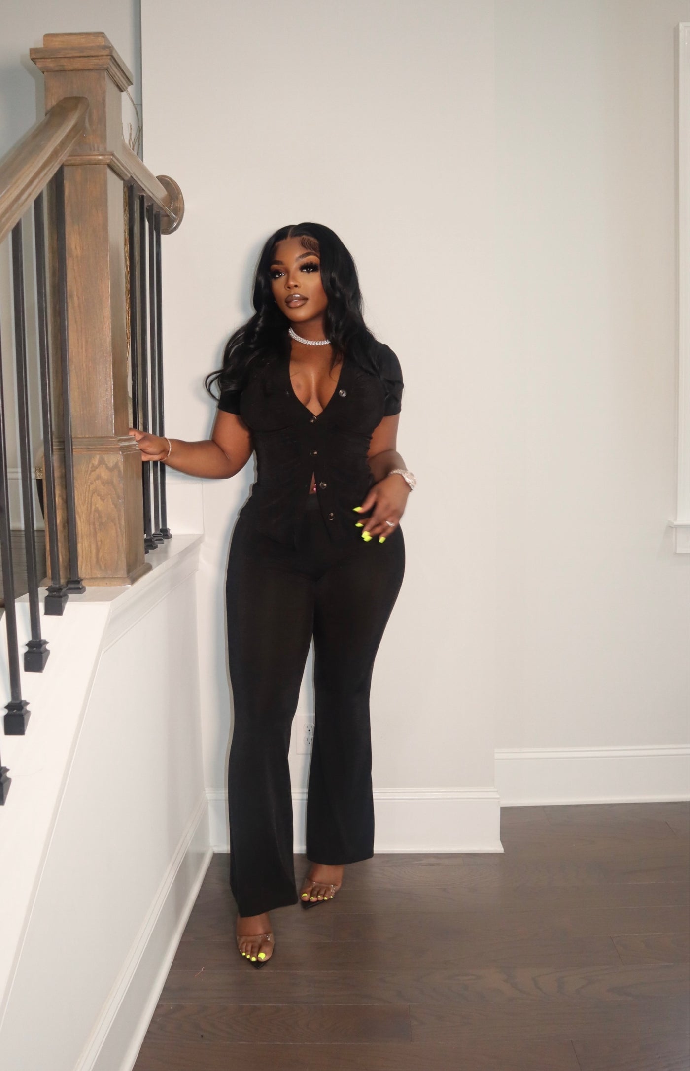 MIXED FEELINGS SLINKY PANT SET
