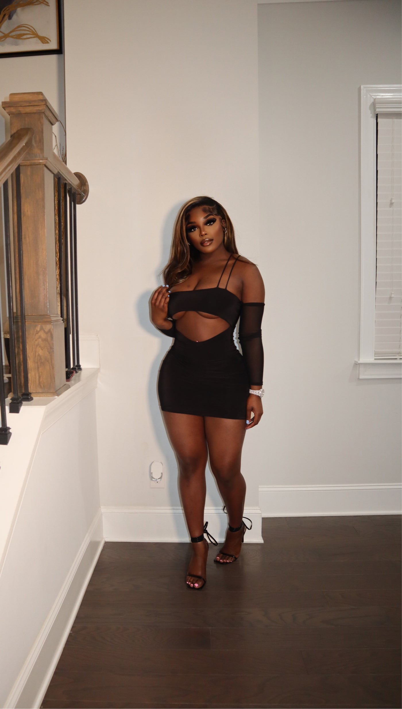 WURK IT GIRL DRESS BLACK