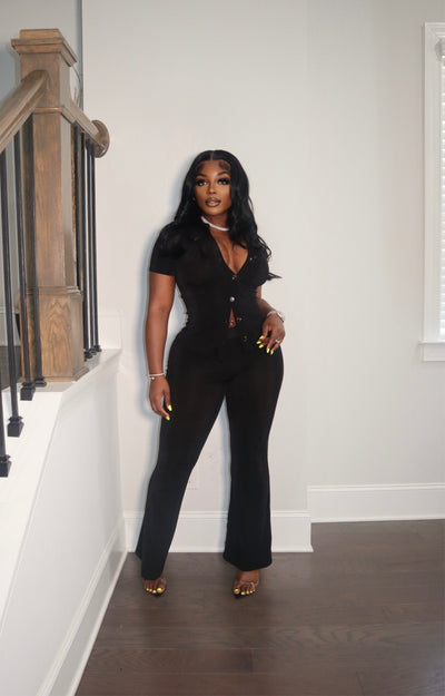 MIXED FEELINGS SLINKY PANT SET