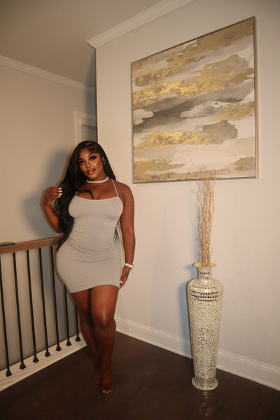 BASIC DRESS GREY