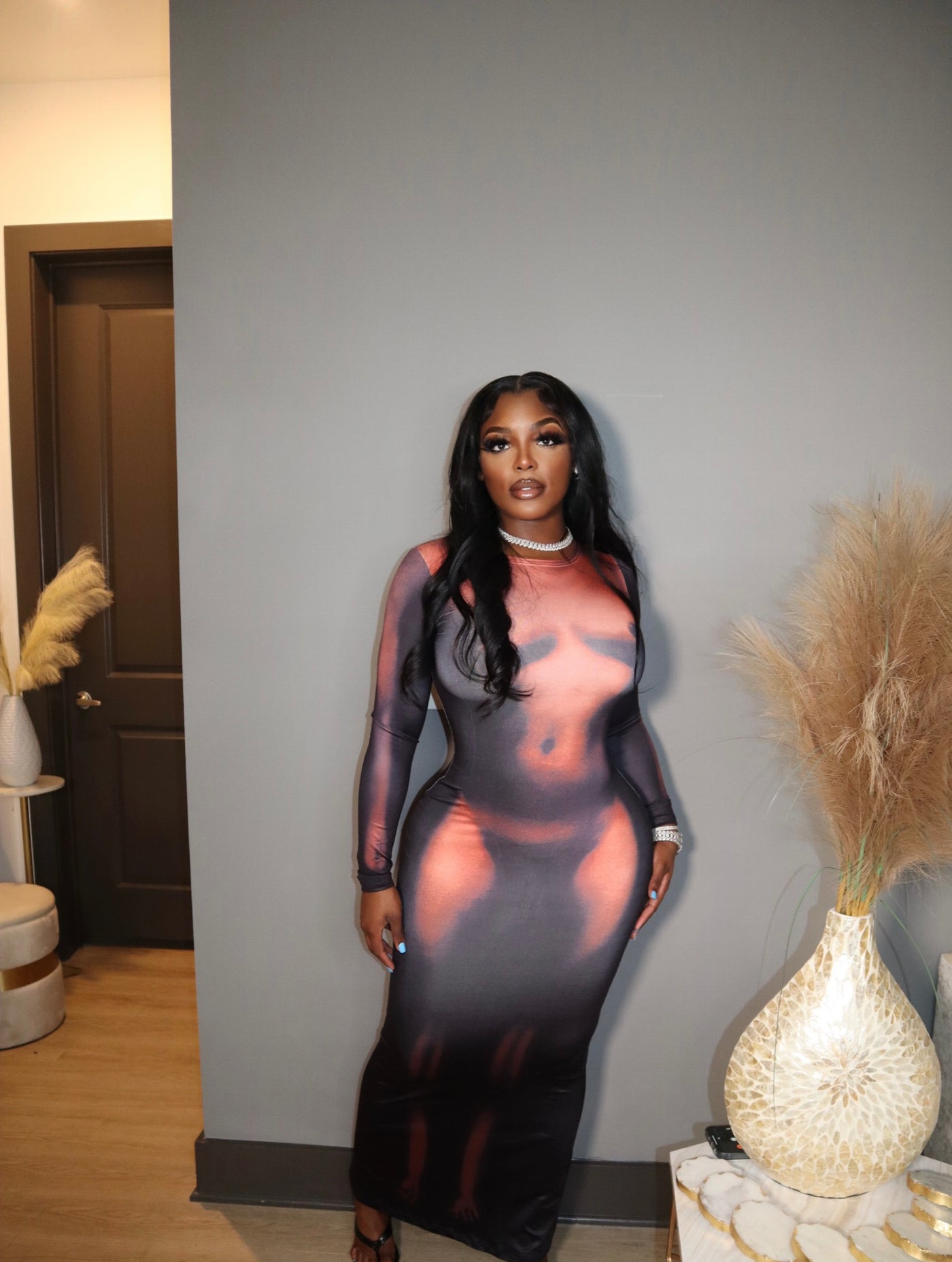 Touch My Body Bodycon Dress