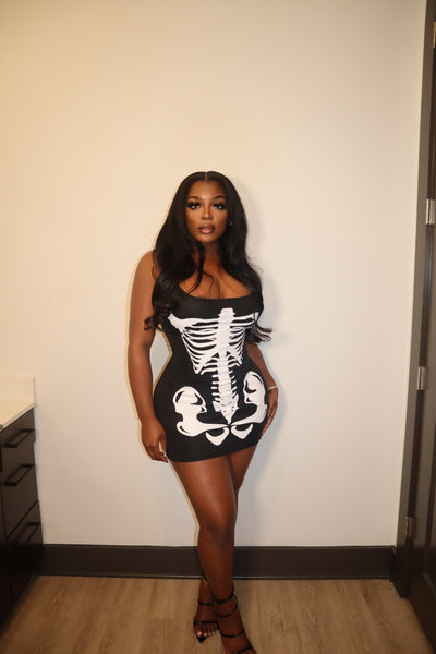 Jordy Skeleton Dress
