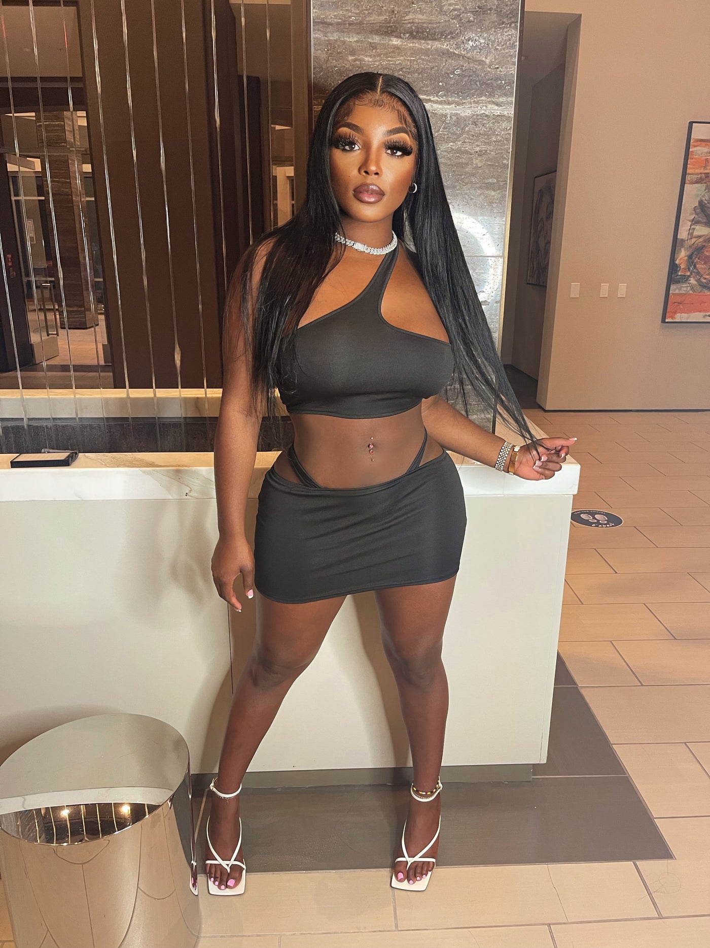 LATE ARRIVAL SKIRT SET