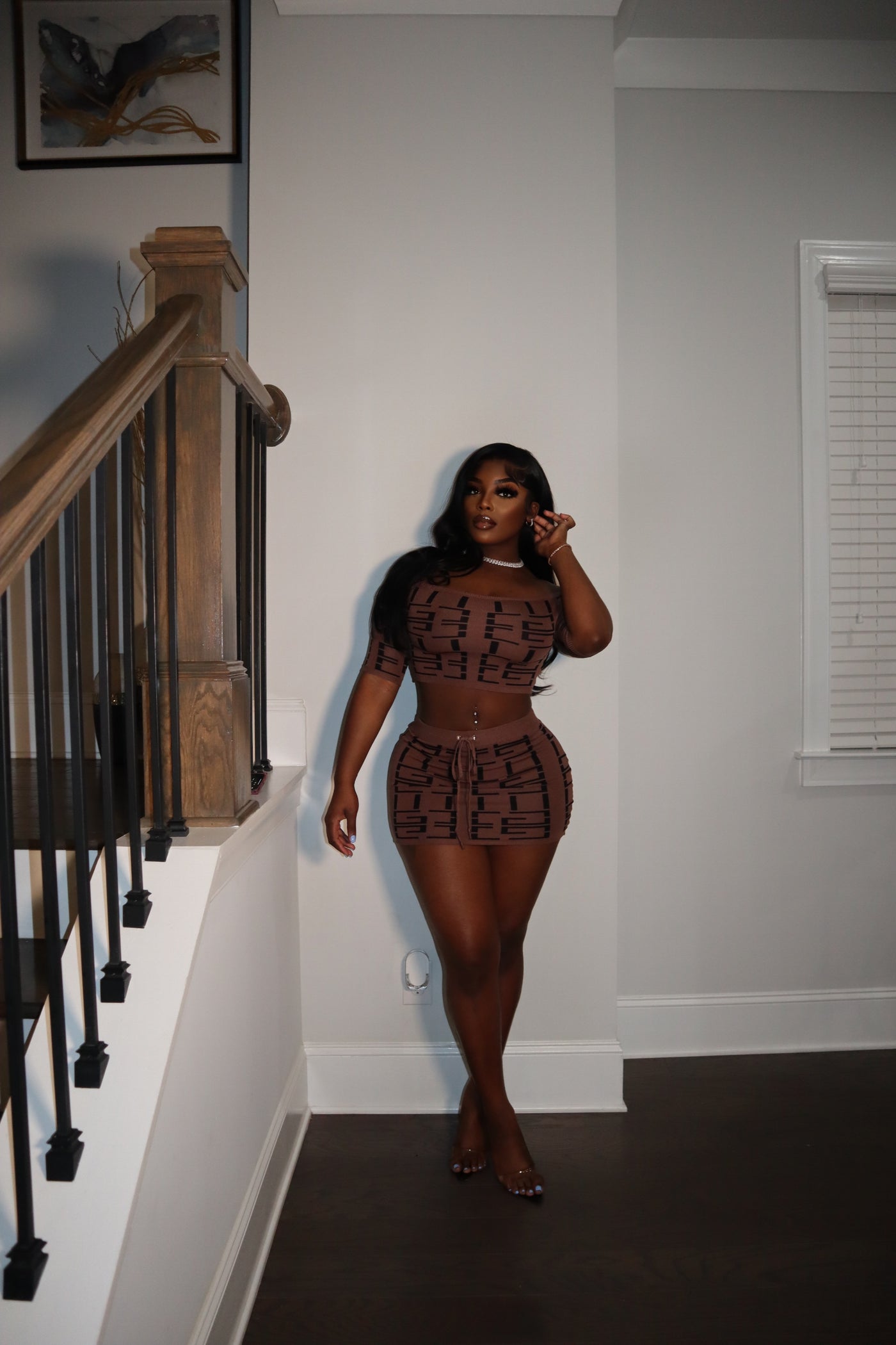 LOVING YOU SET BROWN