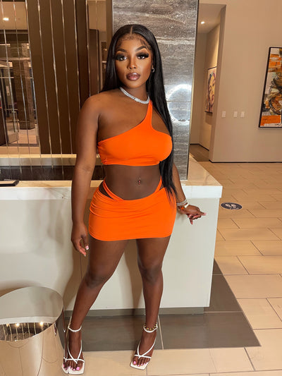 LATE ARRIVAL SKIRT SET