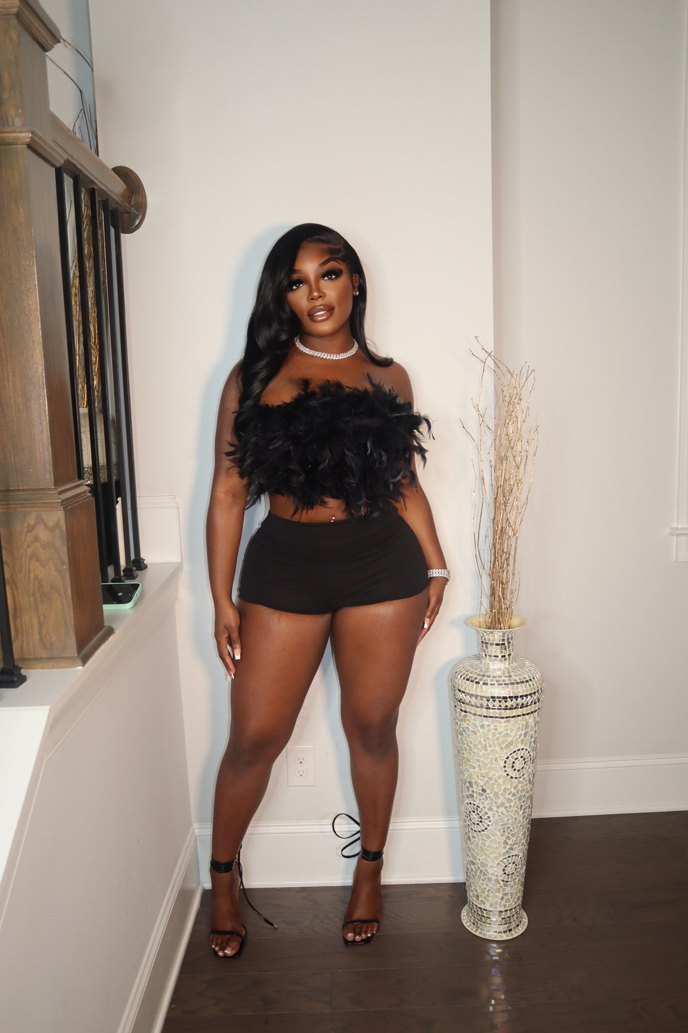 Baddie Alert Short Set