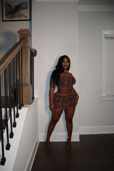 LOVING YOU SET BROWN