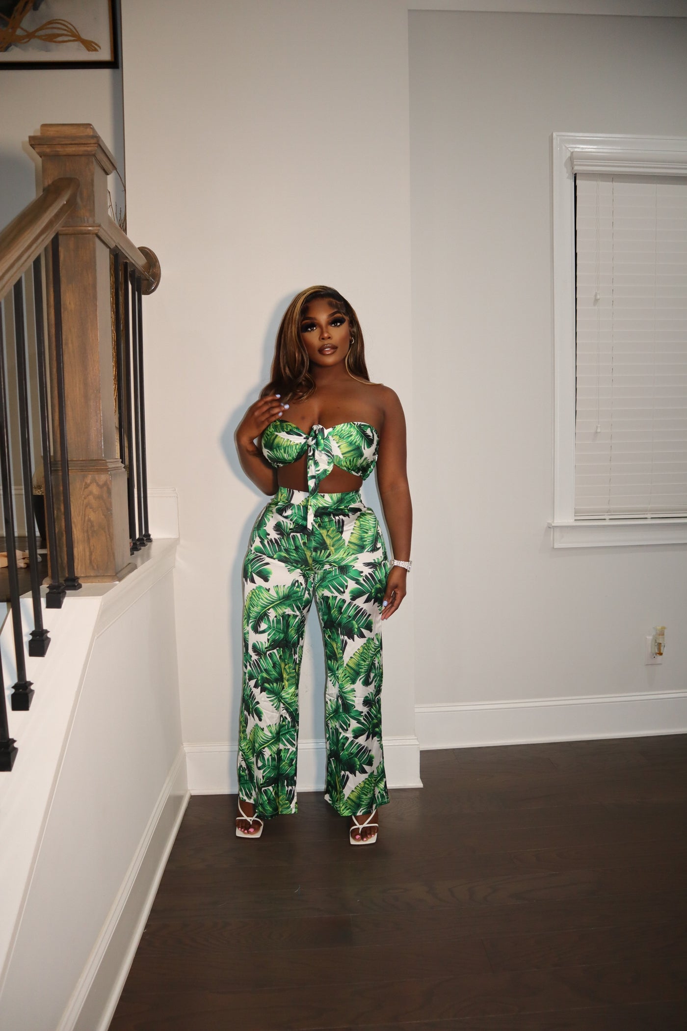 SO CONCEITED SATIN PANTS SET